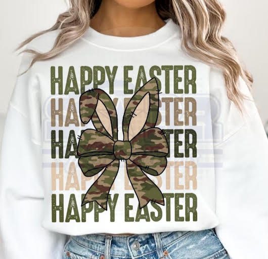 Camo Easter Bow