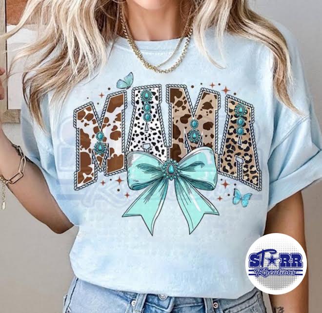 Mama Cow Print